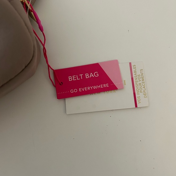 Isaac Mizrahi mauve  Nylon Belt Bag - Picture 3 of 4